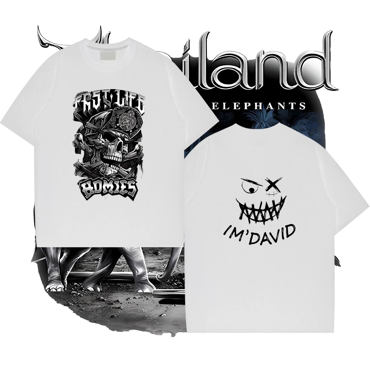 Designer Fashion T-Shirts Oversized S-3XL Men Clothes T-Shirt Street 180g Cotton Designer Wear