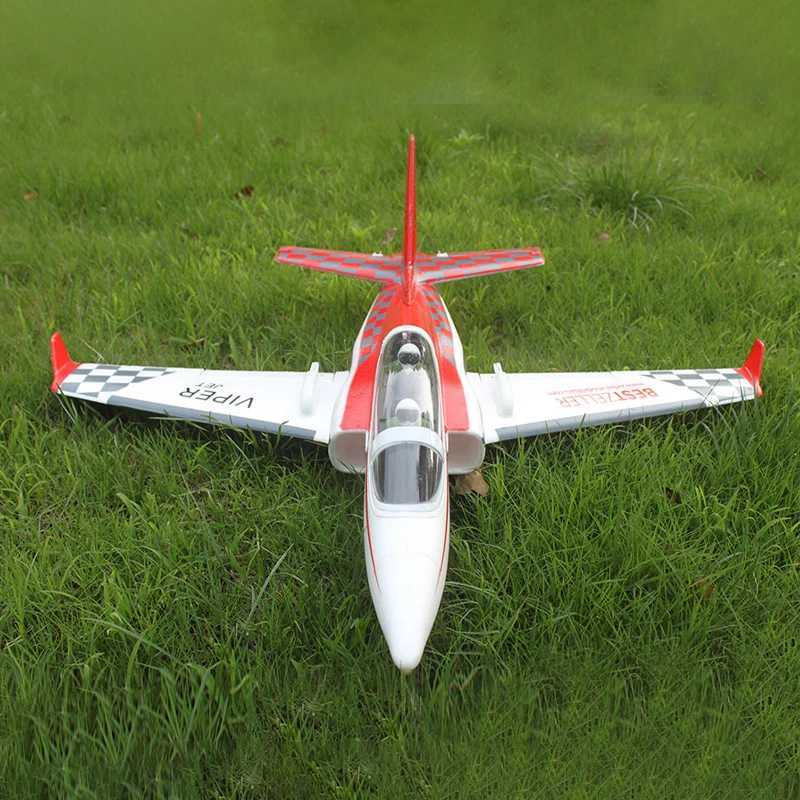 Electric/RC Aircraft Mini Viper 50mm RC aircraft amateur EPO prepares to fly RTF battery free version EDF jet Q240529