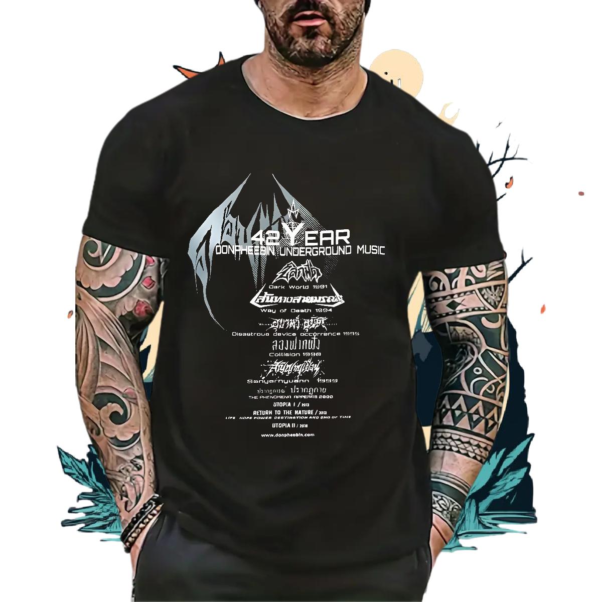 Casual New T shirt Cartoon Printing S-3XL Men Tees High Street Hip Hop O-Neck Short Sleeve Cotton Designer Tee Shirt