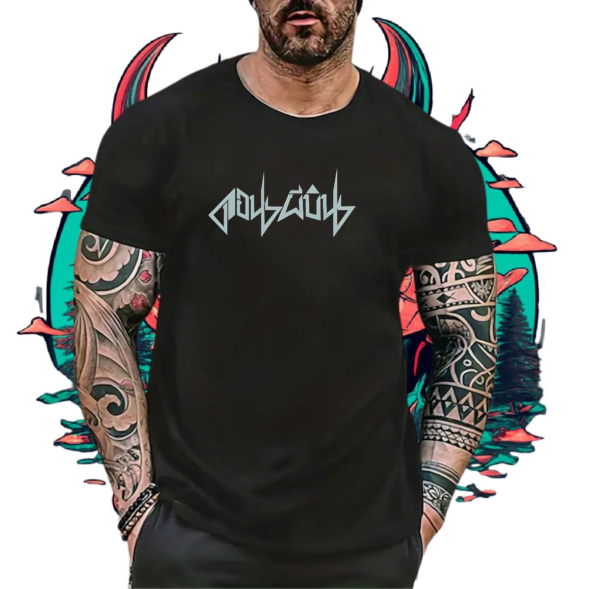 Brand T Shirt For Man Custom Printed Men Clothes T-Shirt Summer Casual Short Sleeve Cotton O-Neck Classic Tops