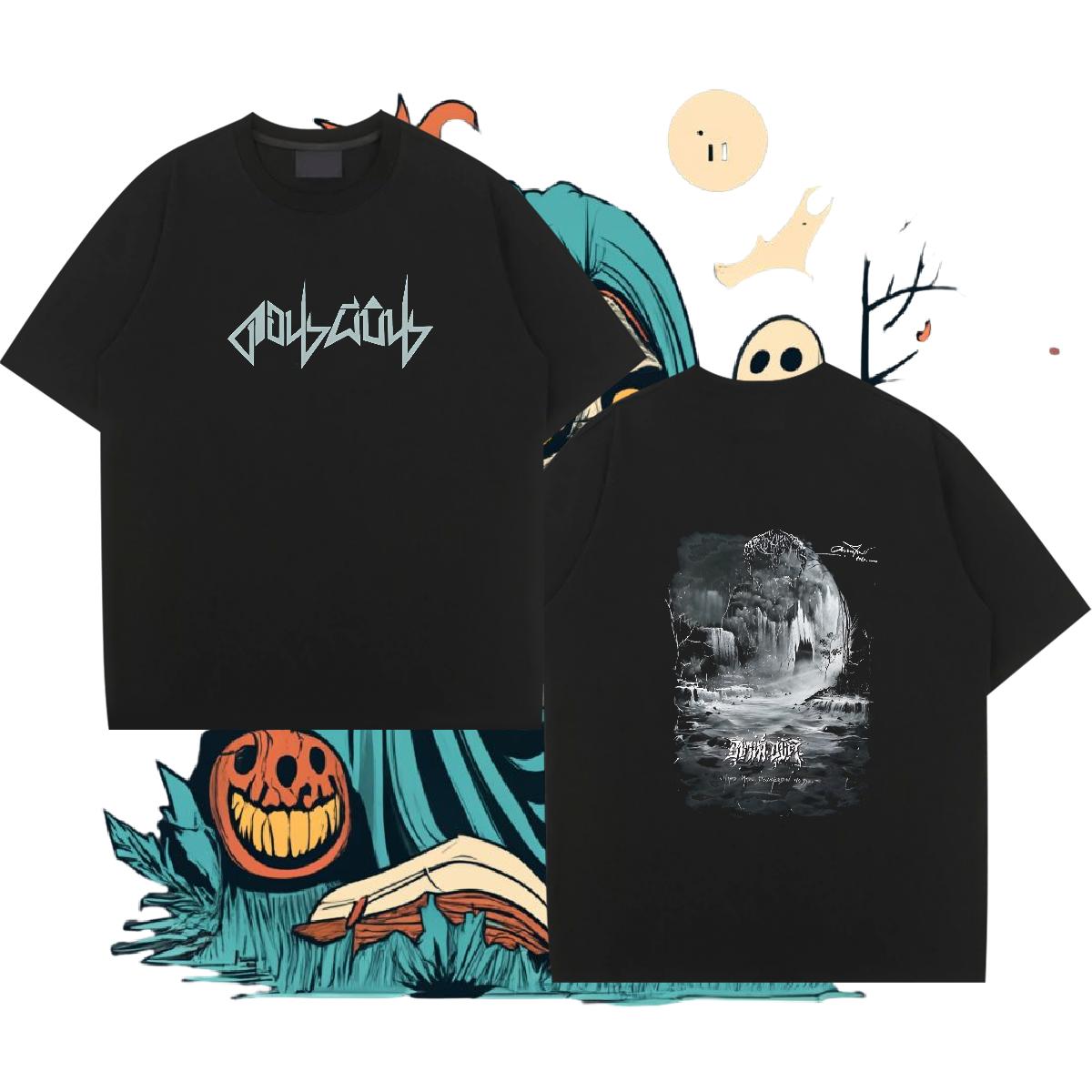 Designer Mens T Shirts Asian Size Men Tshirts Daily Outfit Breathable Short Sleeve Loose Fit Tops Tees