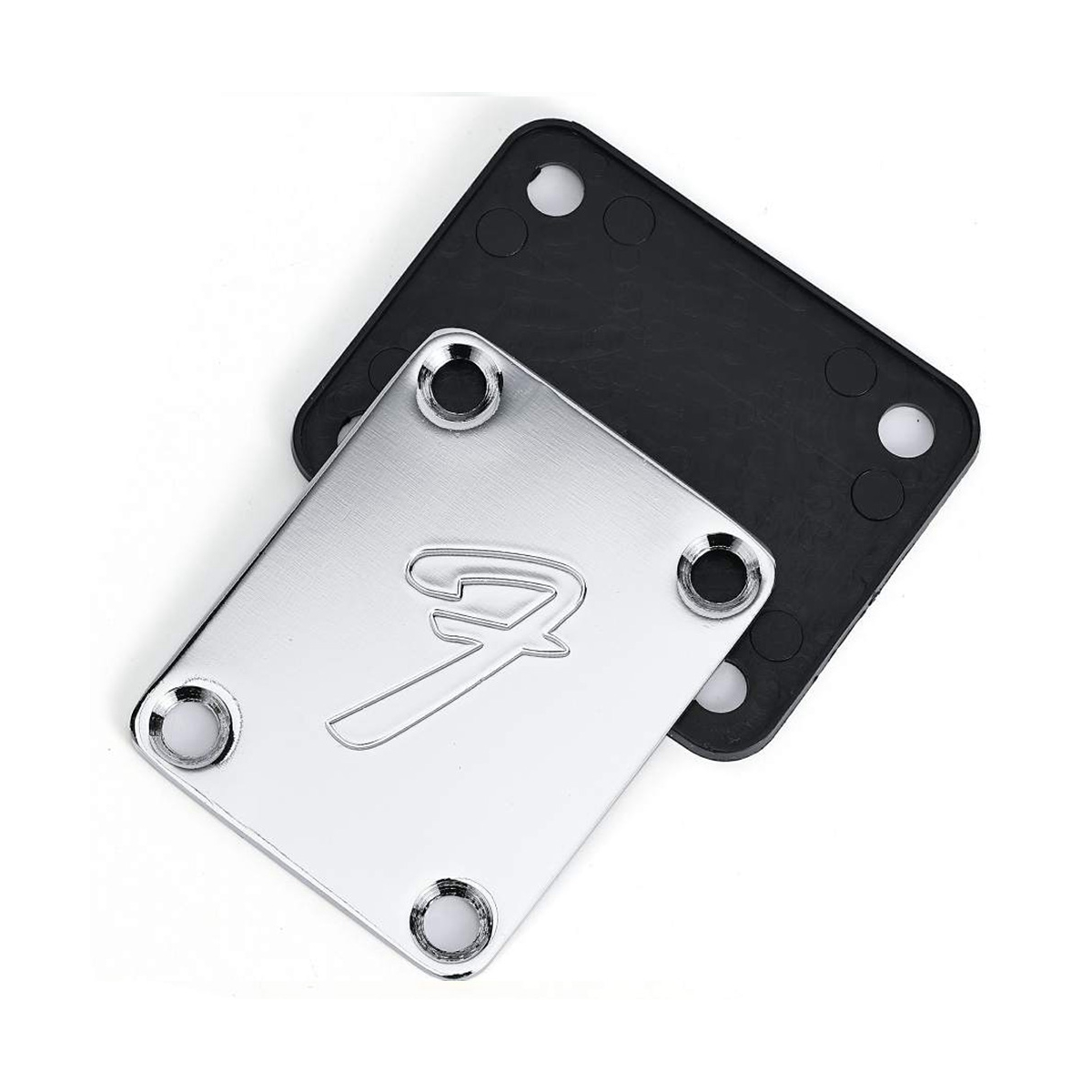 70S 4-Bolt Guitar Neck Plate Neckplate with Screws (Gold)