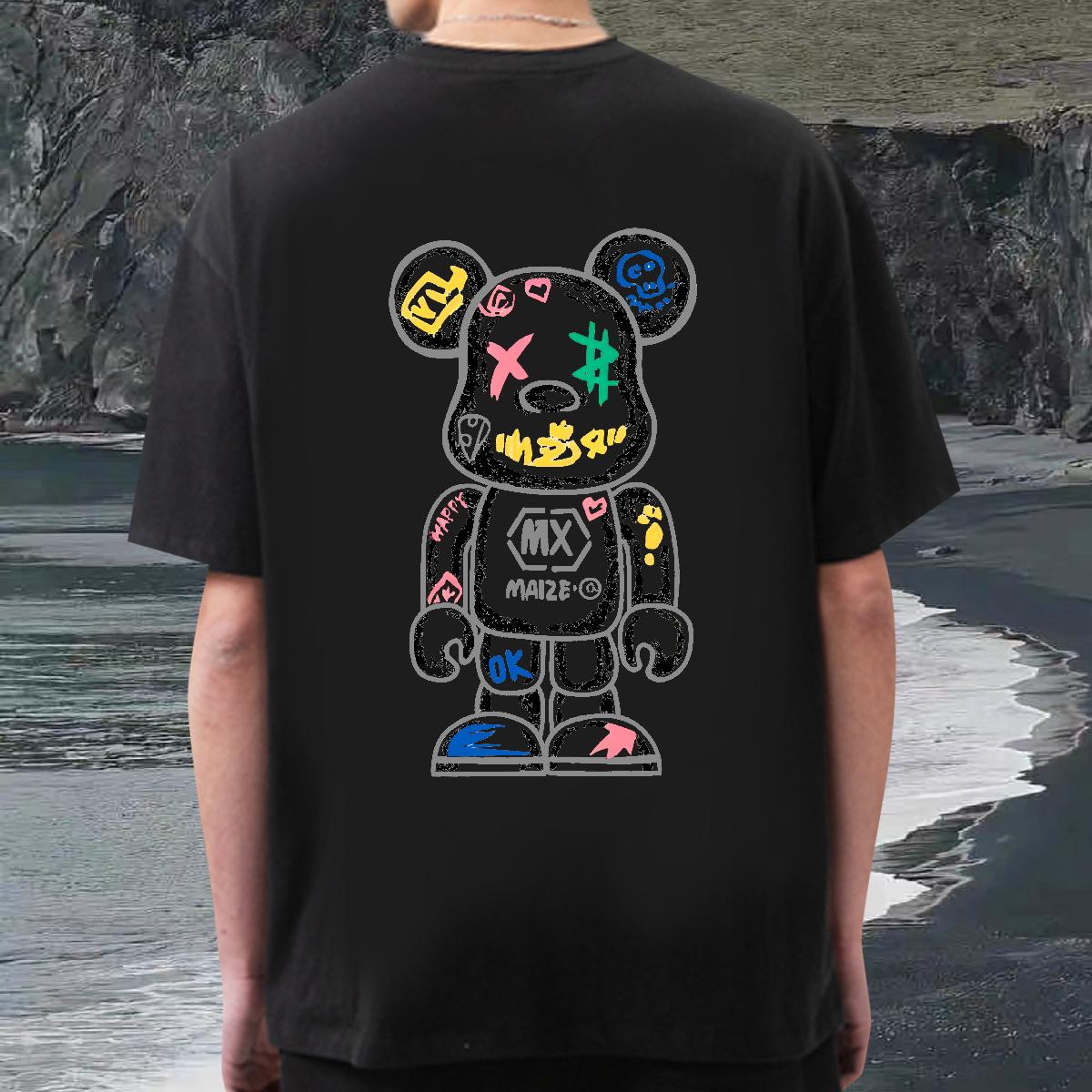 2024 New Men T Shirts Graphic Tshirt for Man Woman Casual Short sleeve Cotton Soft Classic Polos