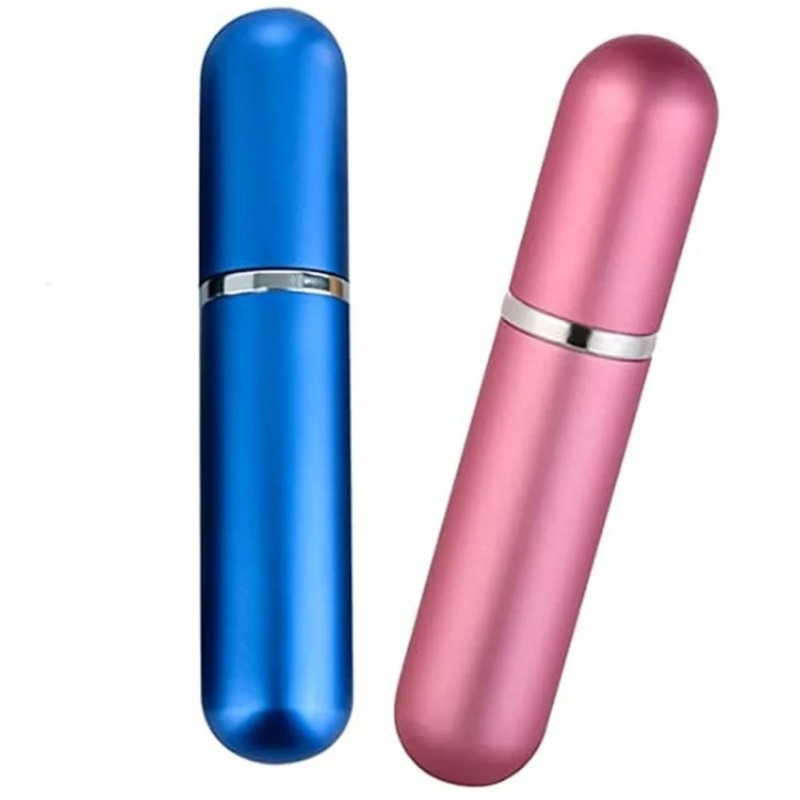 NEW 1PC Top Quality 5ml Perfume Bottle Mini Metal Sprayer Refillable Aluminum Perfume Atomizer Travel Size