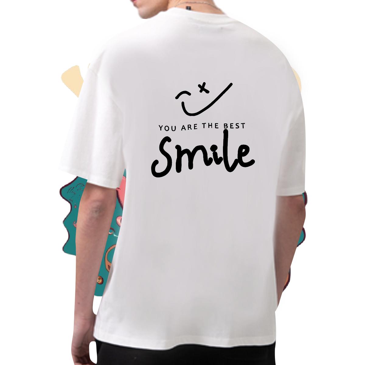 New Men T Shirts Custom Cartoon Couples T Shirts Sport Crew Neck Cotton Breathable Comfortable Wear