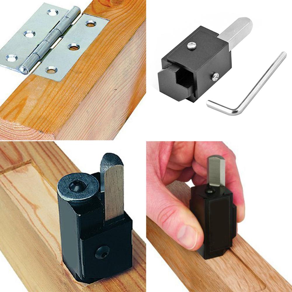 Wood Corner Square Hinge Recesses Mortising Right Angle for Woodworking Tool Carving Chisel Tools