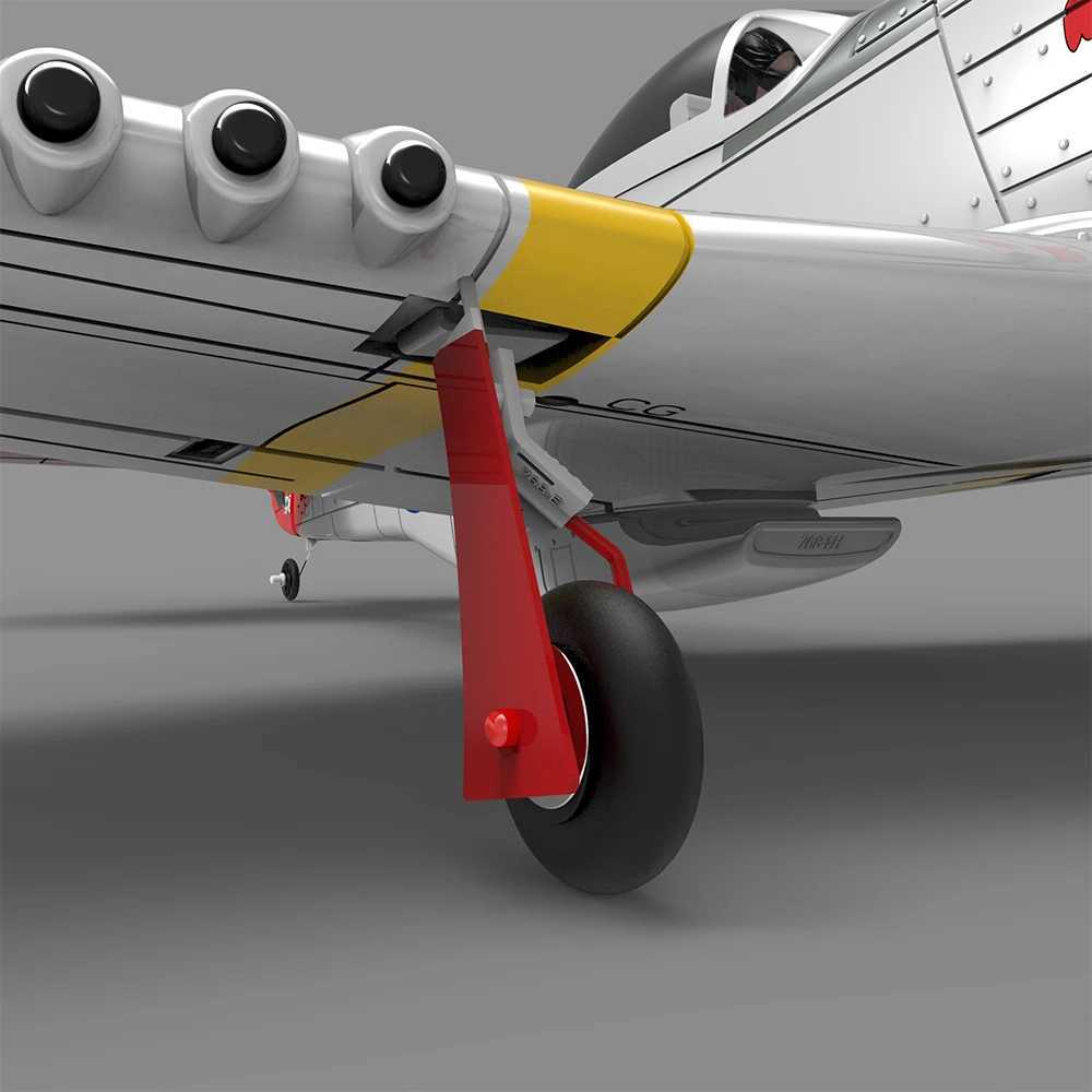 Electric/RC Aircraft Super large 75CM photo realistic fighter jet retro fighter jet brushless motor RTF in hand 2.4G remote-controlled stunt aircraft 