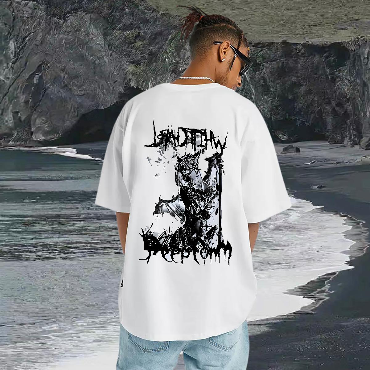 New T Shirt For Man Anime Tshirt for Man Woman Sports Casual Cotton Breathable Classic Tops Shirt