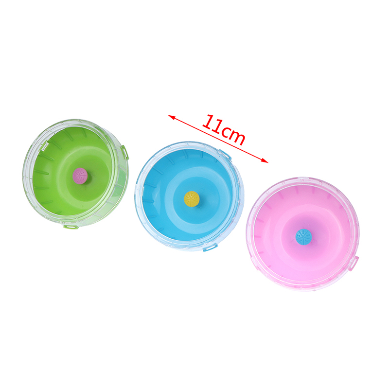 Hamster Wheel Small Animal Running Disc Toys Cute Plastic Jogging Exercise Wheel
