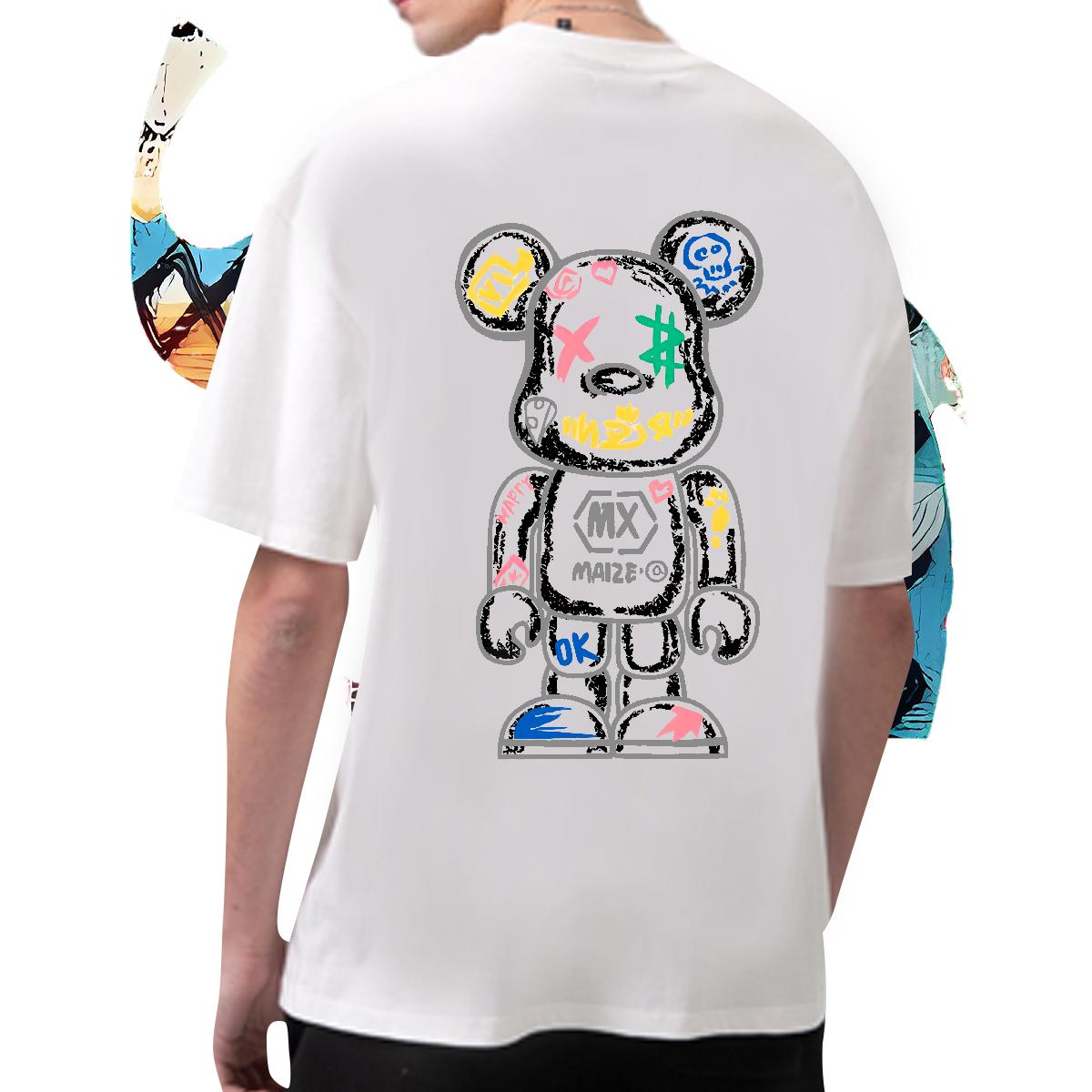 2024 Man T Shirts Custom Printing Men Tees Summer Casual Short sleeve Cotton Soft Wholesale Tees