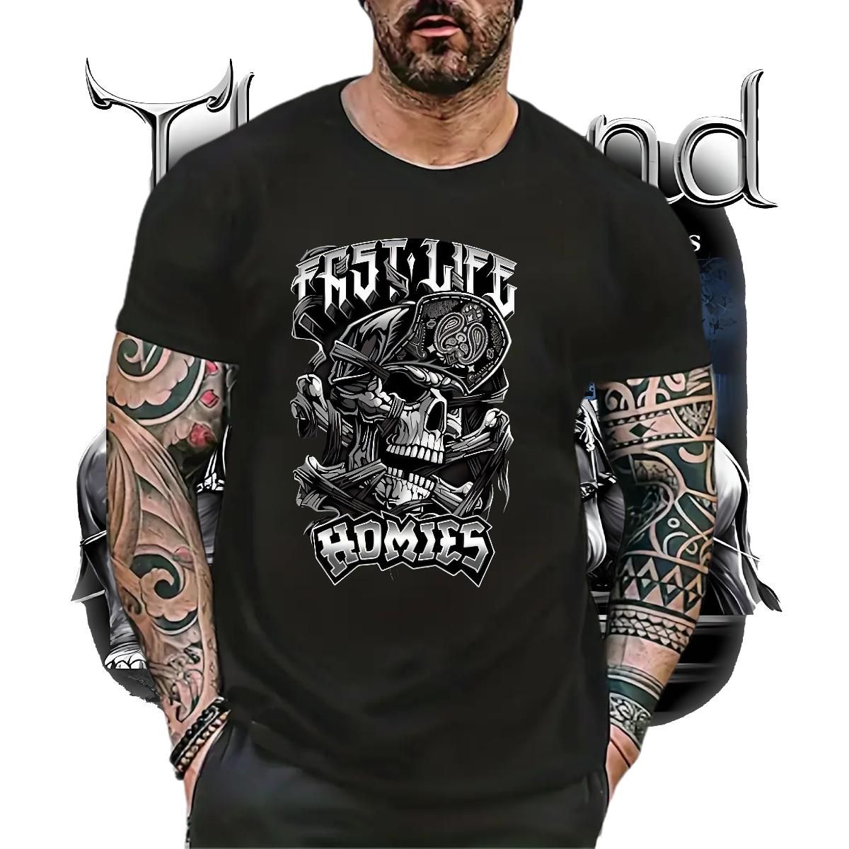 Designer Fashion T-Shirts Oversized S-3XL Men Clothes T-Shirt Street 180g Cotton Designer Wear