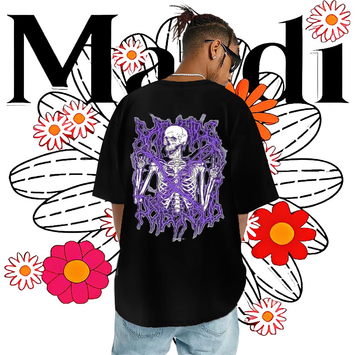 2024 Summer Mens T Shirts DIY Printed Men Tshirts Street Wear Round Neck Short Sleeve Soft Clothings