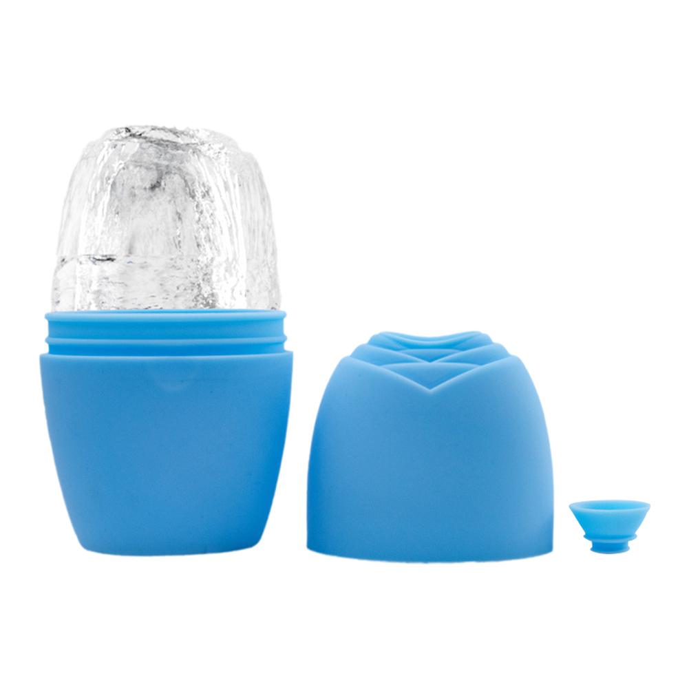 Face Ice Mold Massage Rose Shaped Silicone Ice Grid Ball Ice Beauty Lifting Soothing Massage Box Face Contouring Ice I0Y2