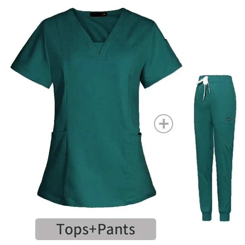 Wholesale Operating Room Uniform Scrubs Hospital Working Scrub Set Supplies Dental Nurse Suit Jogger Workwear 240530