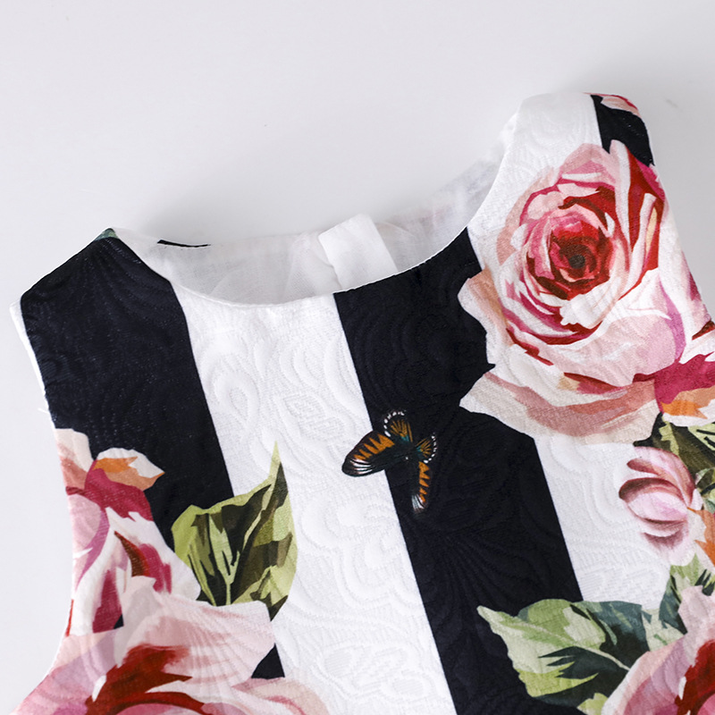 Girls Dresses design Kids for Clothes Sleeveless Children Clothing Princess Dress Summer For Baby Girl R250424