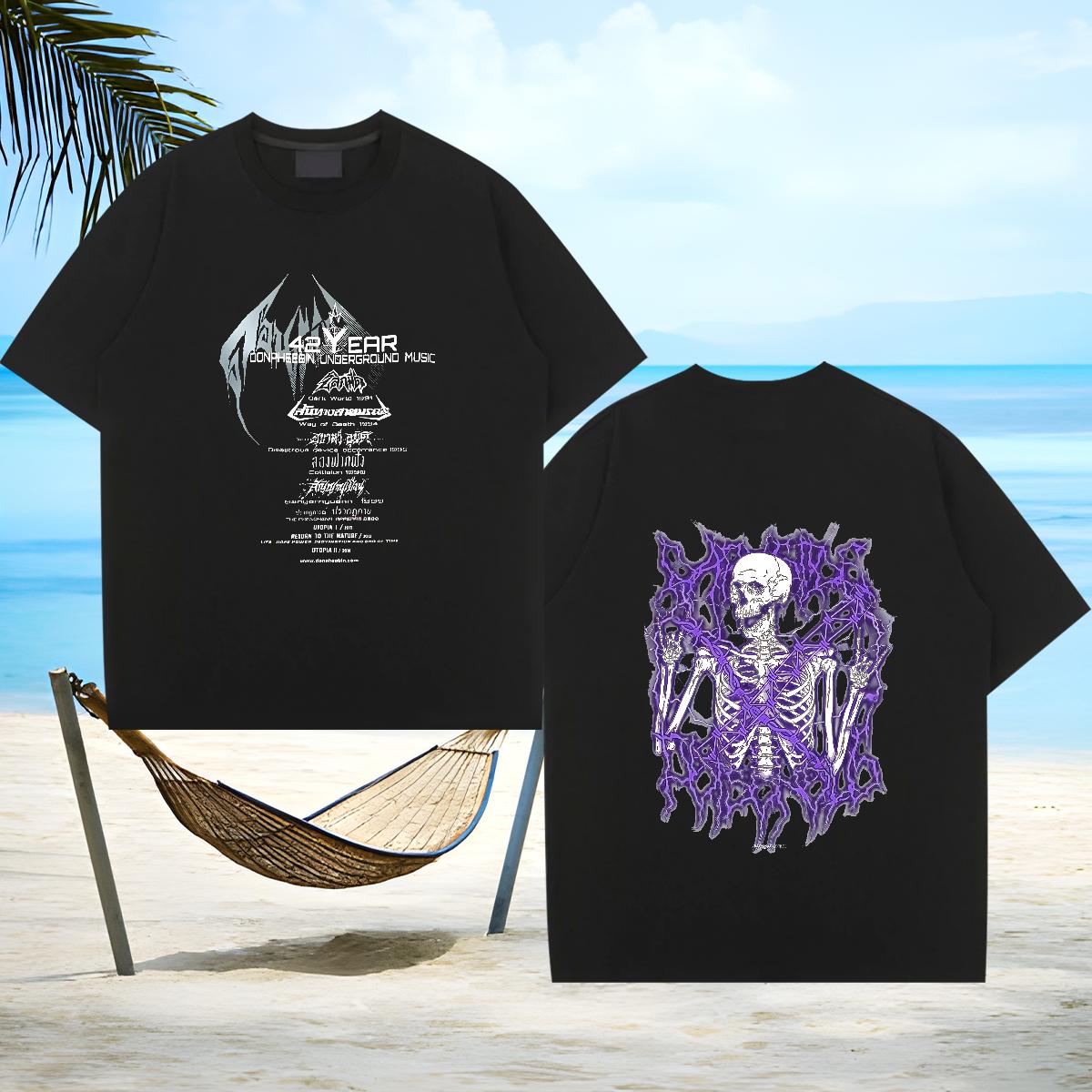 DIY Mens T Shirts White Plus Size Tshirt for Man Woman Street Cotton Breathable Unisex Clothings