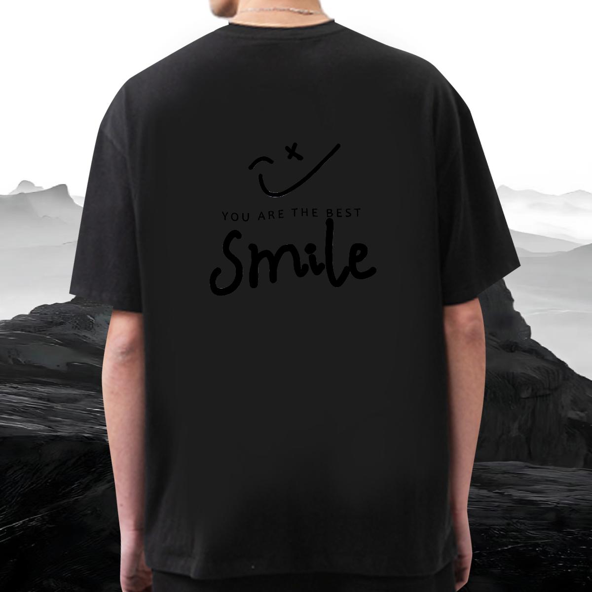 Custom T-Shirts for Men Graphic Mens Tshirts Daily Wear Cotton O Neck Short Sleeves Loose Fit Tees Shirts