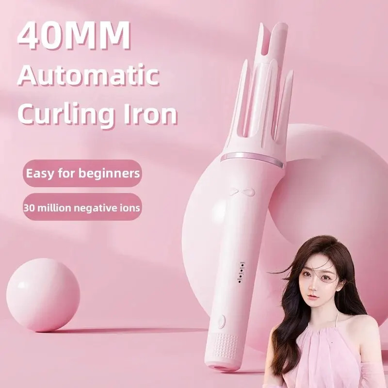 Automatic Hair Curling Iron Hair Curler 28mm With 4 Temperature Modes Auto Shut-Off For Safety For Different Hair Styles 240530