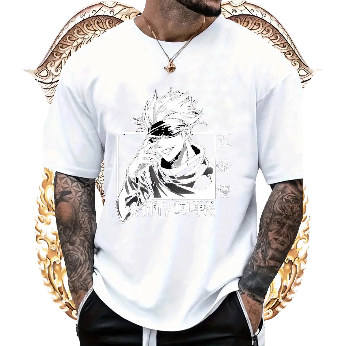 DIY Customized T-Shirts Floral Print Men Tees Spring Summer Cotton Breathable Designer Clothes