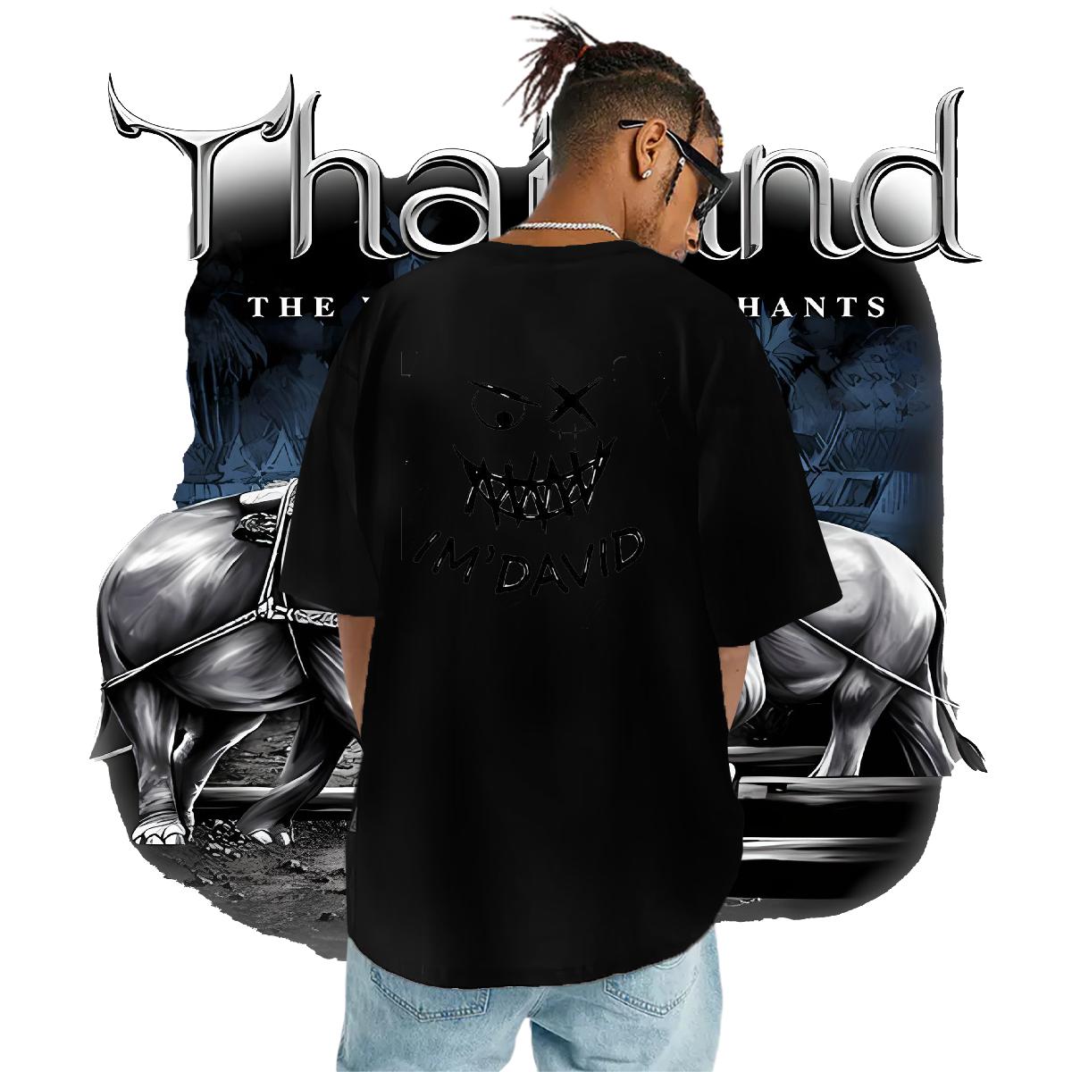 Designer Fashion T-Shirts Oversized S-3XL Men Clothes T-Shirt Street 180g Cotton Designer Wear