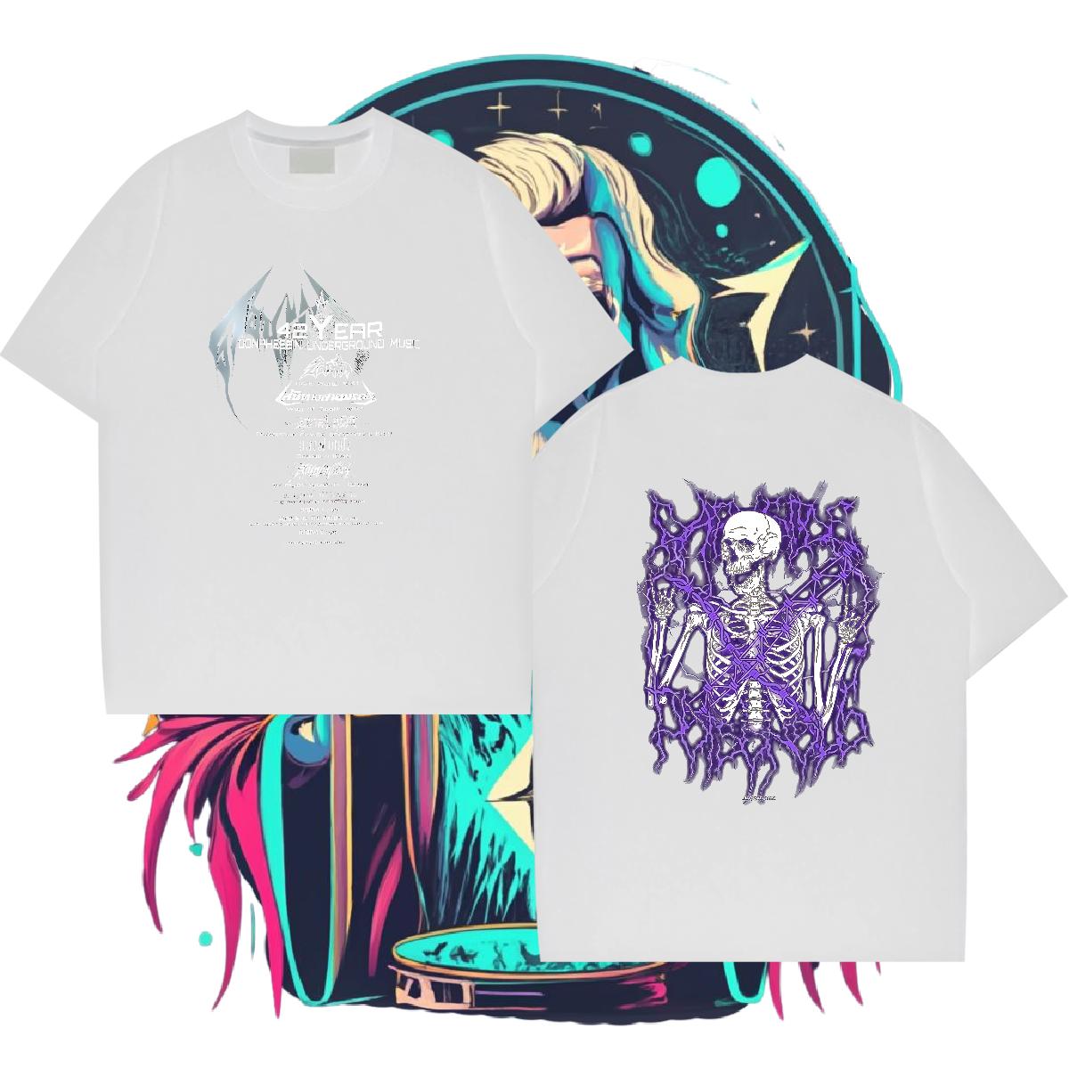 Fashion Casual Men T Shirts Plus Size Cartoon Tshirt for Man Woman Beach Breathable Short Sleeve Comfortable Tee Shirt