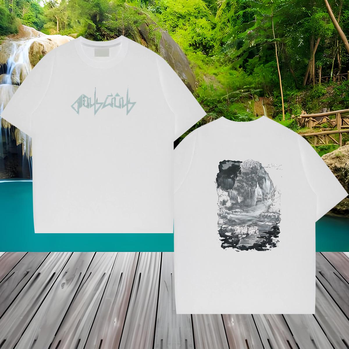 Classic T-Shirts Custom Printed Tshirt for Man Woman Outdoor O-Neck Short Sleeve Cotton Designer Tee Shirt