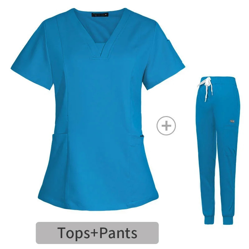 Wholesale Operating Room Uniform Scrubs Hospital Working Scrub Set Supplies Dental Nurse Suit Jogger Workwear 240530
