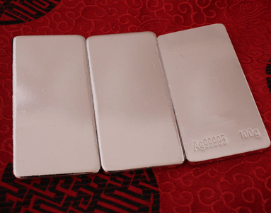 100% pure silver jewelry9999 silver strip satin surface 50g/100g fine jewelry silver bullion