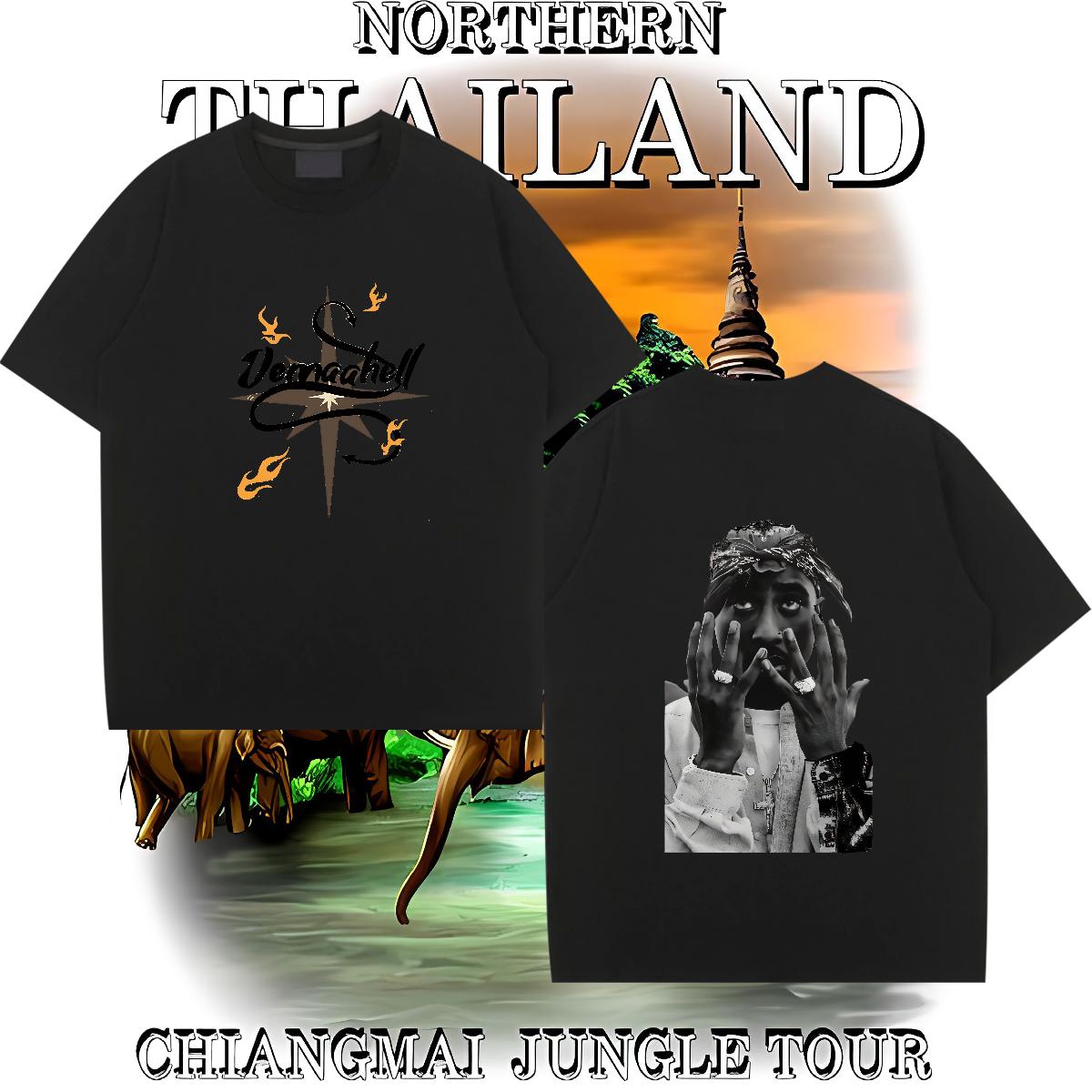 Classic Mens T Shirts Floral Print Mens Tshirts Street wear Hip Hop Crew Neck Cotton Breathable Unisex Tee Shirt