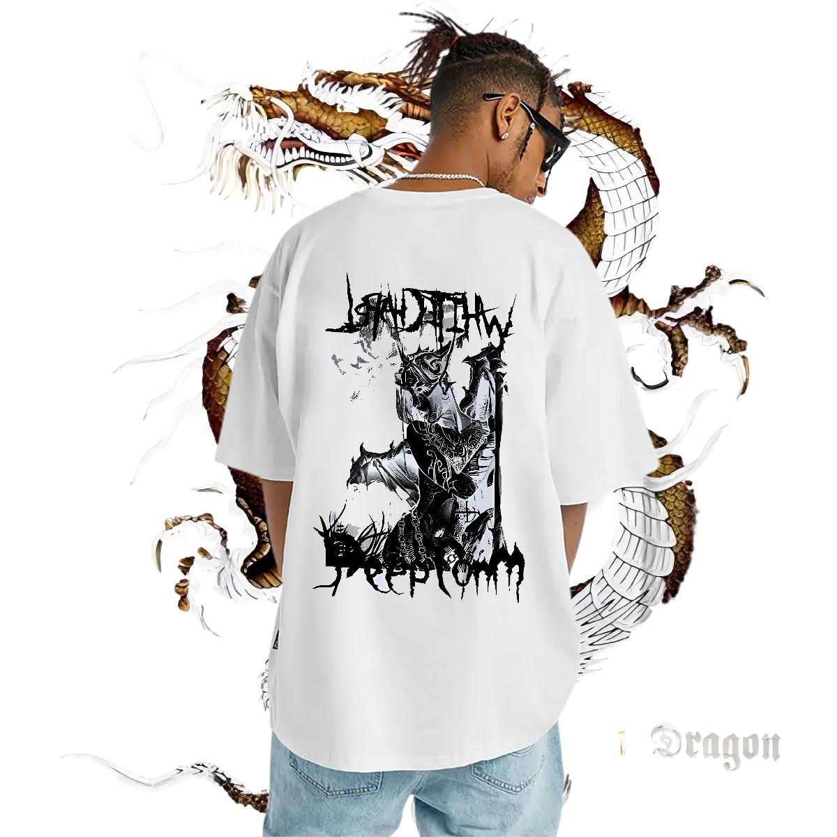 Wholesale T shirt Oversized S-3XL Tshirts Daily Outfit Cotton Breathable Short Sleeve Loose Fit Clothes