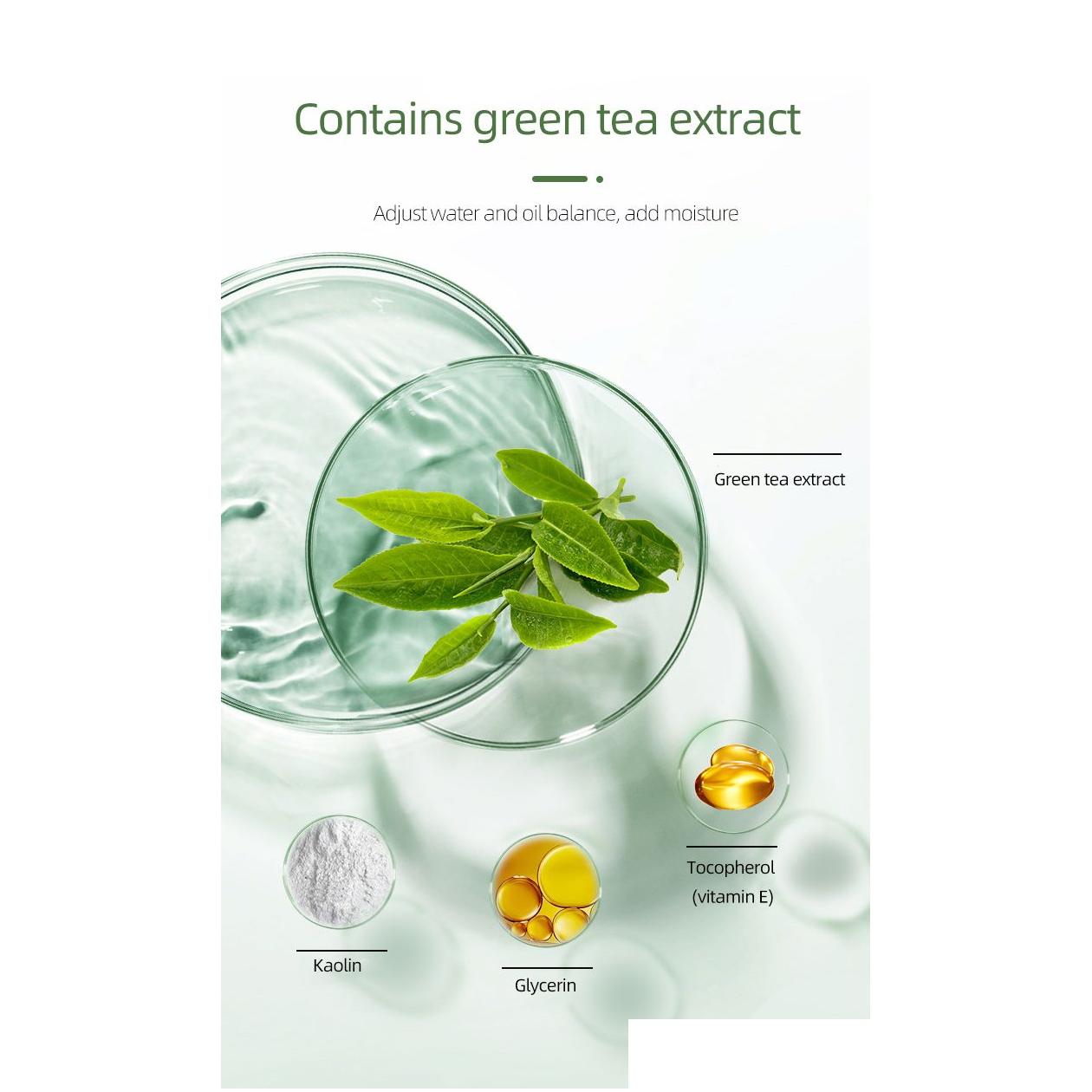 Masks Peels Green Tea Cleaning Eggplant Purifying Clay Stick Solid Mask Oil Control Anti- Mud Cream Beauty Facial Skin Care Drop Deliv Otup6