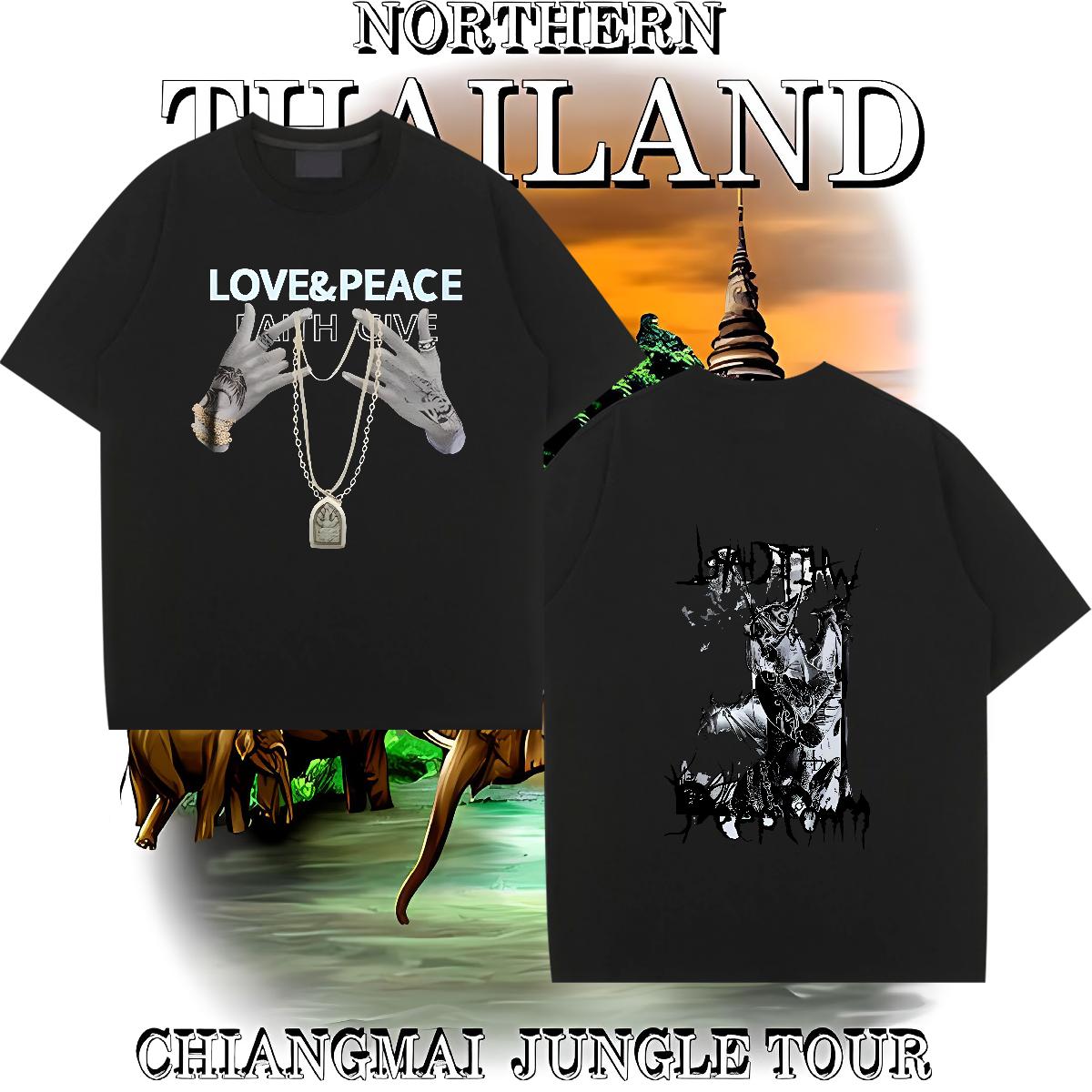 Fashion Design Men T Shirts Custom Printing Tshirts Daily Outfit Crew Neck Cotton Loose Wear