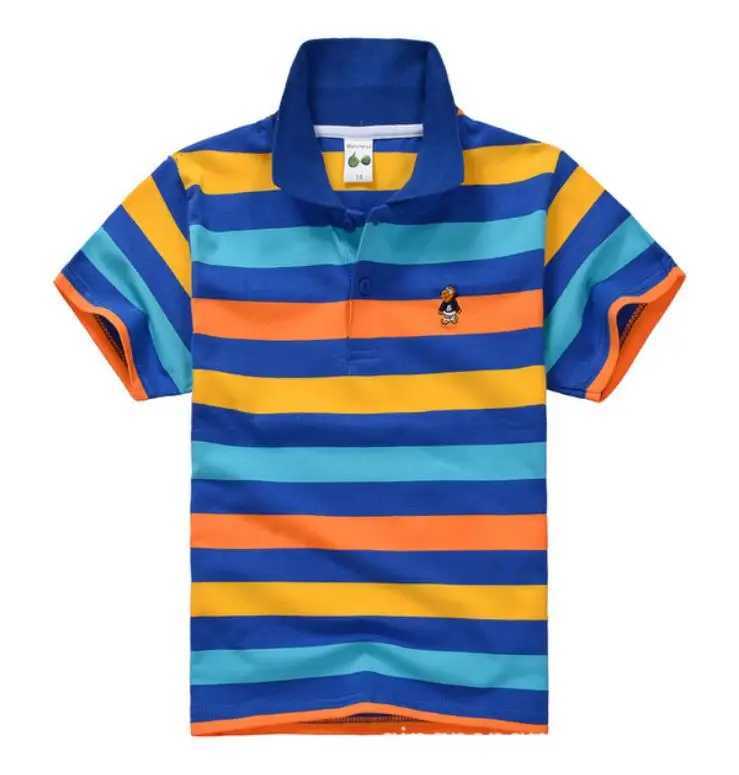 Polos Polos High quality boys T-shirt shorts seven pieces Kds boys polo shirt school uniform cotton shirt 3 4 5 6 7 8 9 10 12 14 years WX5.29