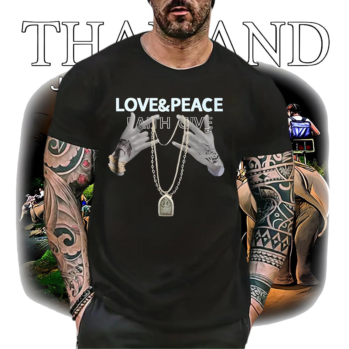 Fashion Men T Shirts Black White Men Tops Tees High Street Hip Hop Breathable Crew Neck Cotton Cool Design Tees