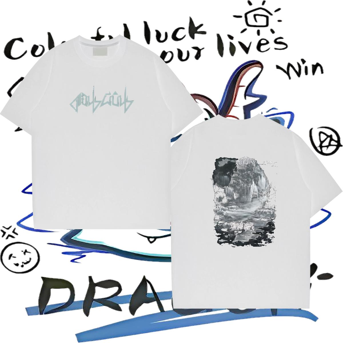 DIY T Shirt For Man DIY Printed Tshirt for Man Woman Beach Cotton Breathable Soft Wholesale Tshirts