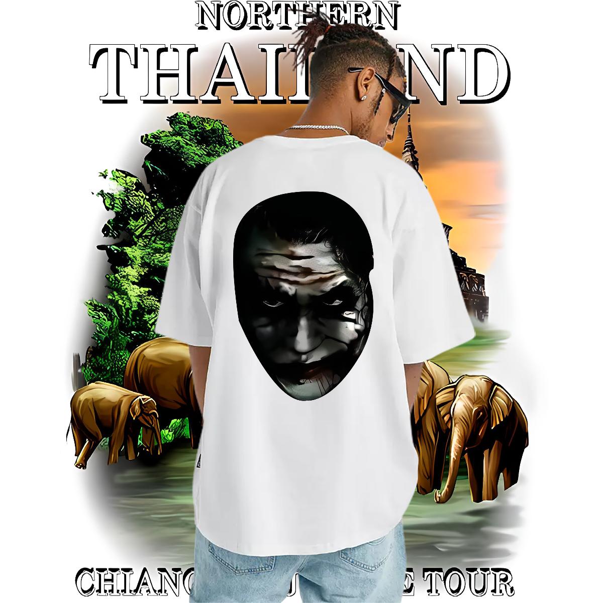 Fashion New T Shirt For Man Custom Print Plus Size Men Tees Street Casual Short Sleeve Cotton O-Neck Loose Clothings