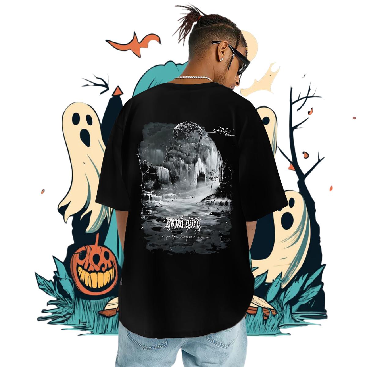 Designer Mens T Shirts Asian Size Men Tshirts Daily Outfit Breathable Short Sleeve Loose Fit Tops Tees