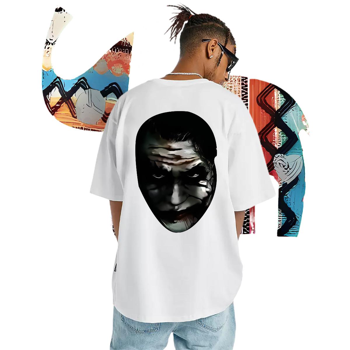 2024 Designer Man T Shirts DIY Printed Tshirts Casual Beach 180g Cotton Cool Design Wear