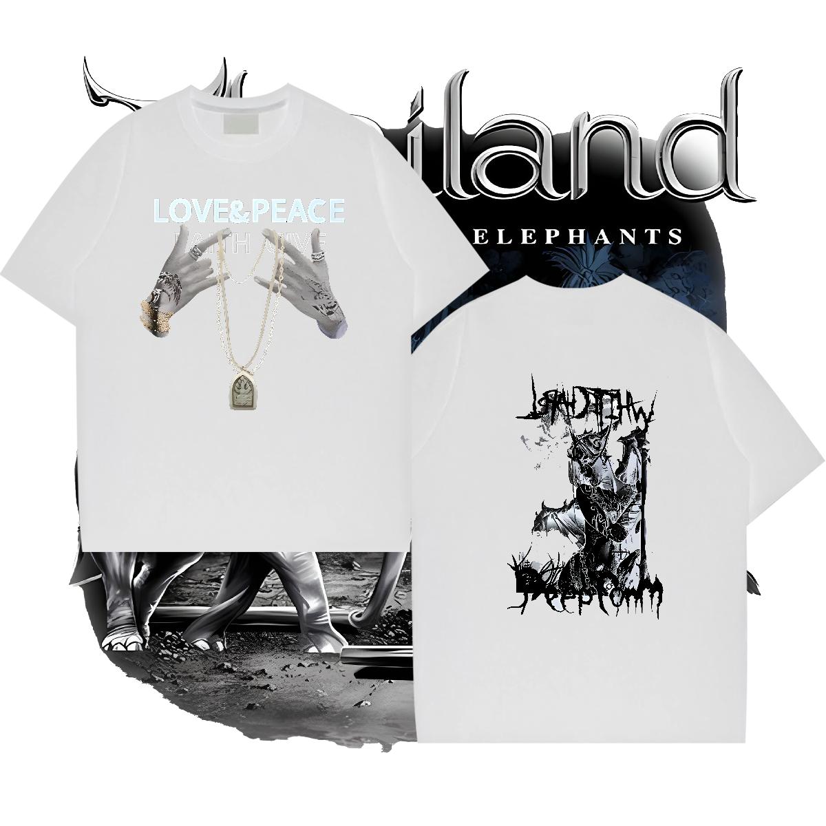 Customized Men T Shirts Asian Size Tshirts Spring Summer Cotton O Neck Short Sleeves Loose Wear