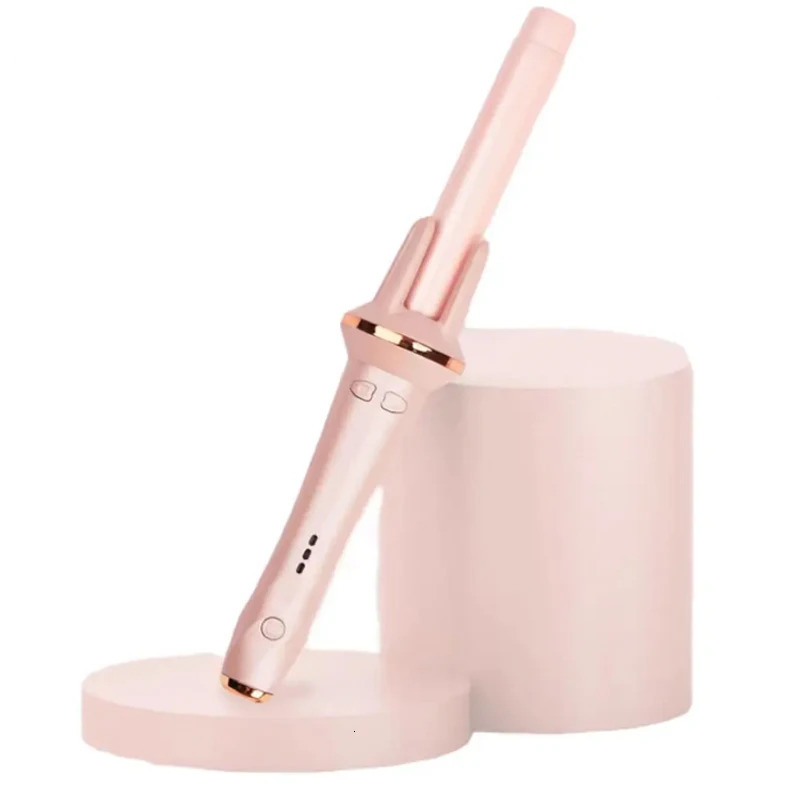 And Portable Automatic Curling Iron Rotating Curly Hair Stick Hair Curler Crimper 240530