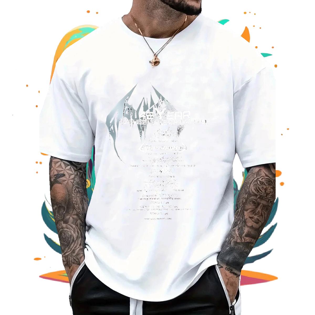 New T-Shirts for Men Custom Print Oversized Tshirt for Man Woman Casual Daily Wear Short Sleeve Cotton O-Neck Unisex Tees Shirts