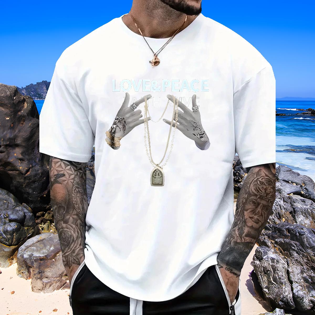 Designer T shirt Floral Print Tshirts Casual Daily Wear Cotton O Neck Short Sleeves Cool Tops