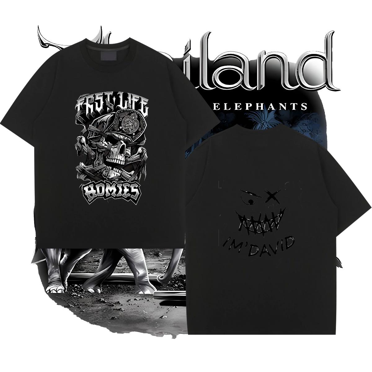 Designer Fashion T-Shirts Oversized S-3XL Men Clothes T-Shirt Street 180g Cotton Designer Wear