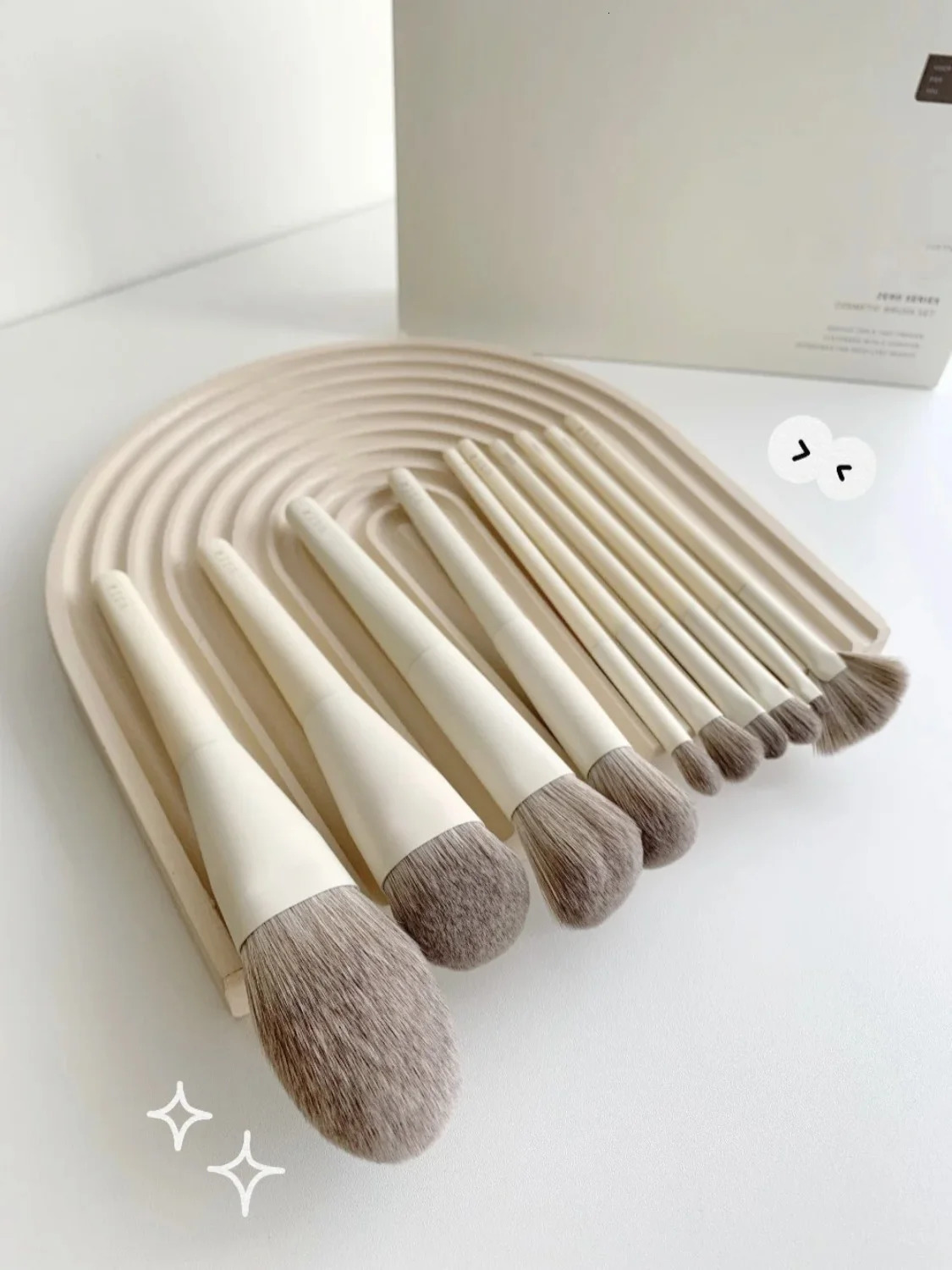 Makeup Brushes Set Professional Soft Fur Cosmetics Brushes Blush Concealer Contour Eyeshadow Loose Powder Brochas De Maquillaje 240530