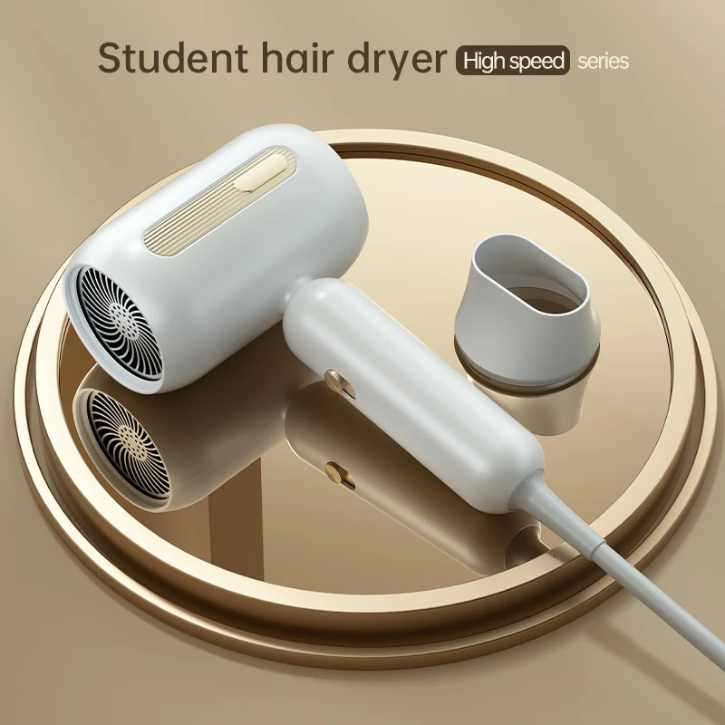 Dual blue light negative ion hair dryer fast drying hair care overheating protection suitable for home and travel 240530