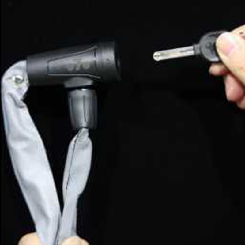 Anti-Theft Colorful Chain Locks for Bicycles and Motorcycles - Secure Your Ride with Ease