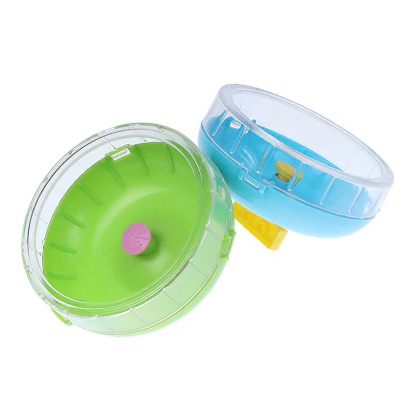 Hamster Wheel Small Animal Running Disc Toys Cute Plastic Jogging Exercise Wheel