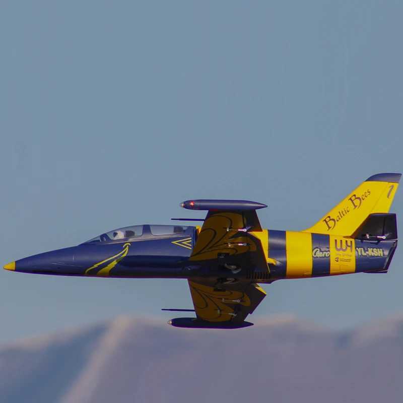 Electric/RC Aircraft 6 CH FlyFans Baltic Bee L-39 Albatross 64mm RC EDF Jet PNP Version Q240529