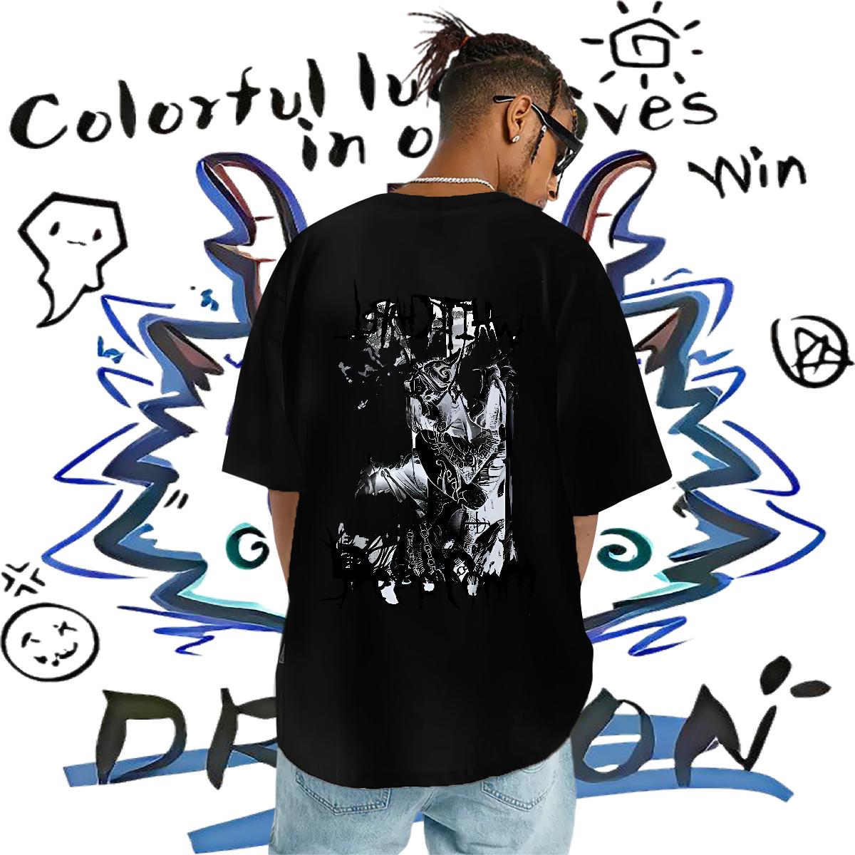 New Man T Shirts Floral Print Mens Tshirts High Street Hip Hop Short sleeve Cotton Soft Comfortable Wear