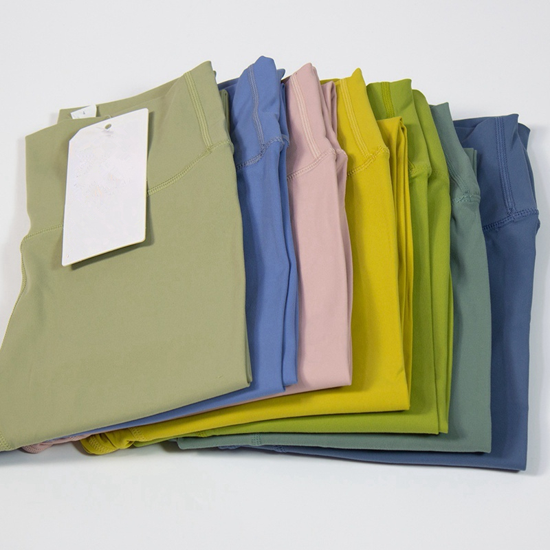 Women's yoga pants Seamless Scrunch Waist Naked Feeling Leggings Running Fitness Gymnasium Tight High Elastic Girl Yoga Legging